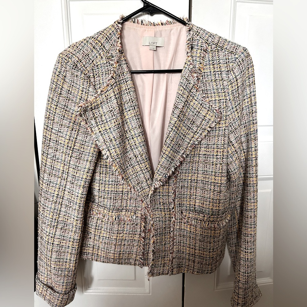 Loft Tweed Blazer